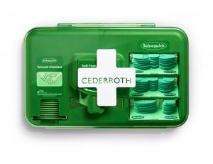 Cederroth Wound Care Dispenser Blauw - 1 stuk
