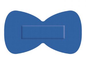 Detectaplast Superstretch Elastische Blauwe Vlinderpleister 68 x 38 mm - 50 stuks