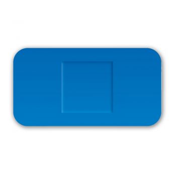 Detectaplast Waterbestendig Blauwe Pleister 38 x 72 mm - 50 stuks