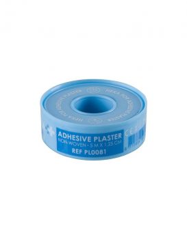 HEKA Por Non-Woven Hechtpleister Ring 5 m X 1,25 cm  niet -steriel - 1 stuk