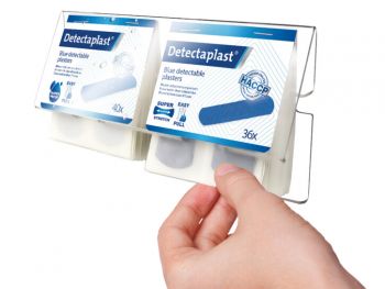 Detectaplast Tear & Wear Universele Pleisterdispenser Inclusief Blauwe Pleisters- 1 stuk